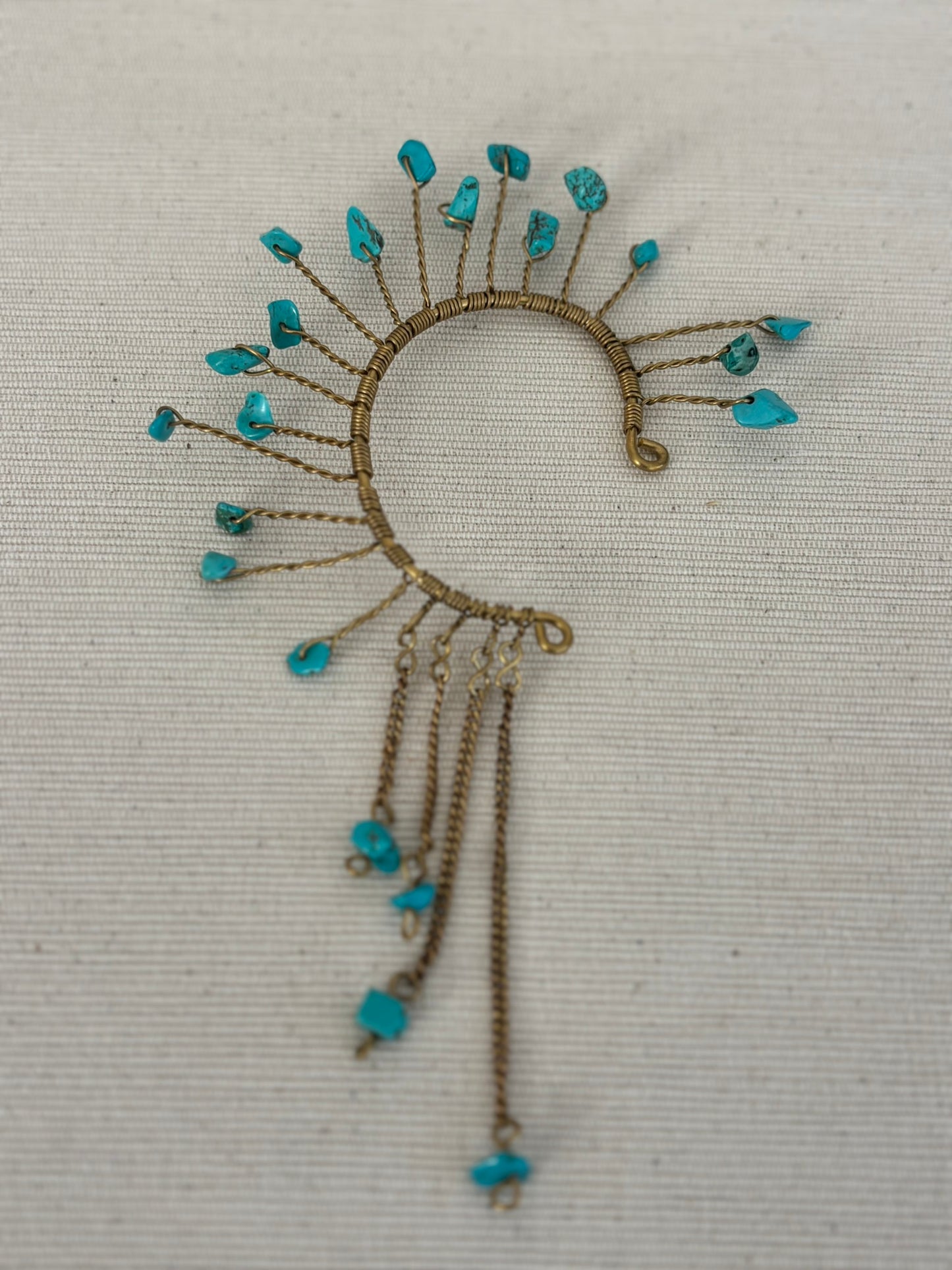 Amani Turquoise Radiance Statement Cuff