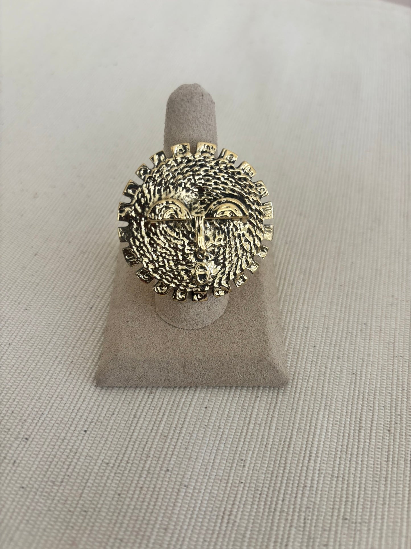 Bwa Sun Mask Ring