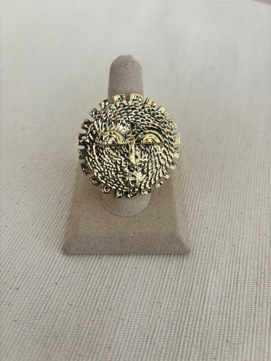 Bwa Sun Mask Ring