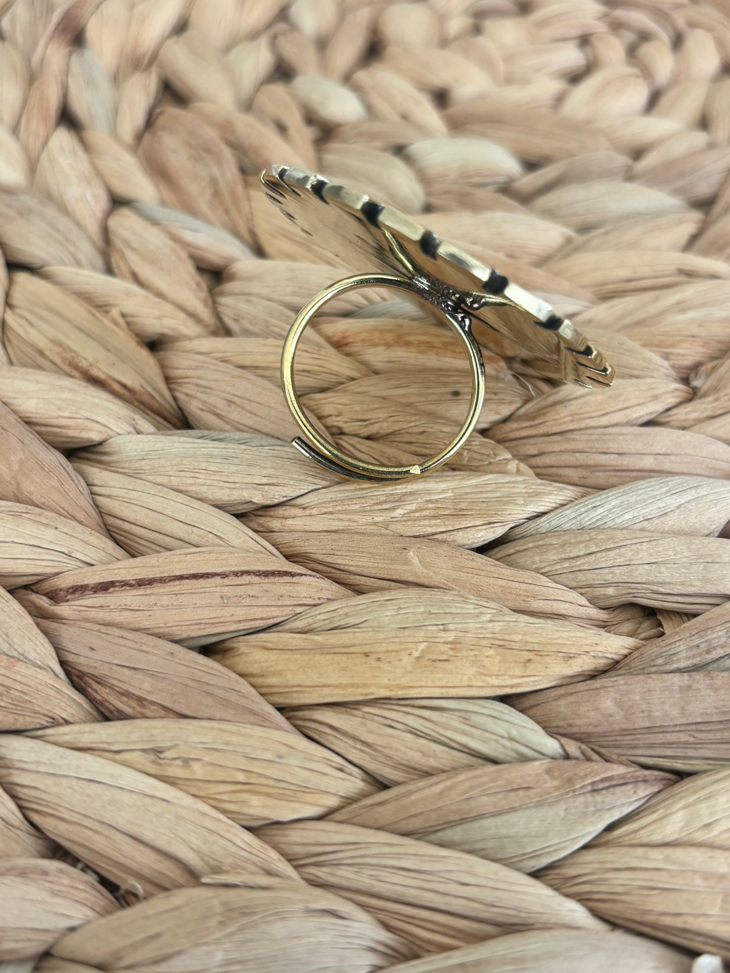 Bwa Sun Mask Ring