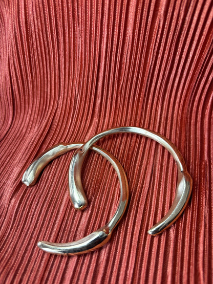 Nairobi Smooth Brass Cuff Bracelet