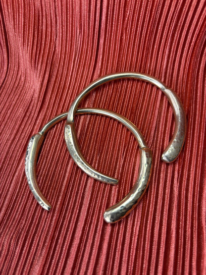 Nairobi Hammered Brass Cuff Bracelet