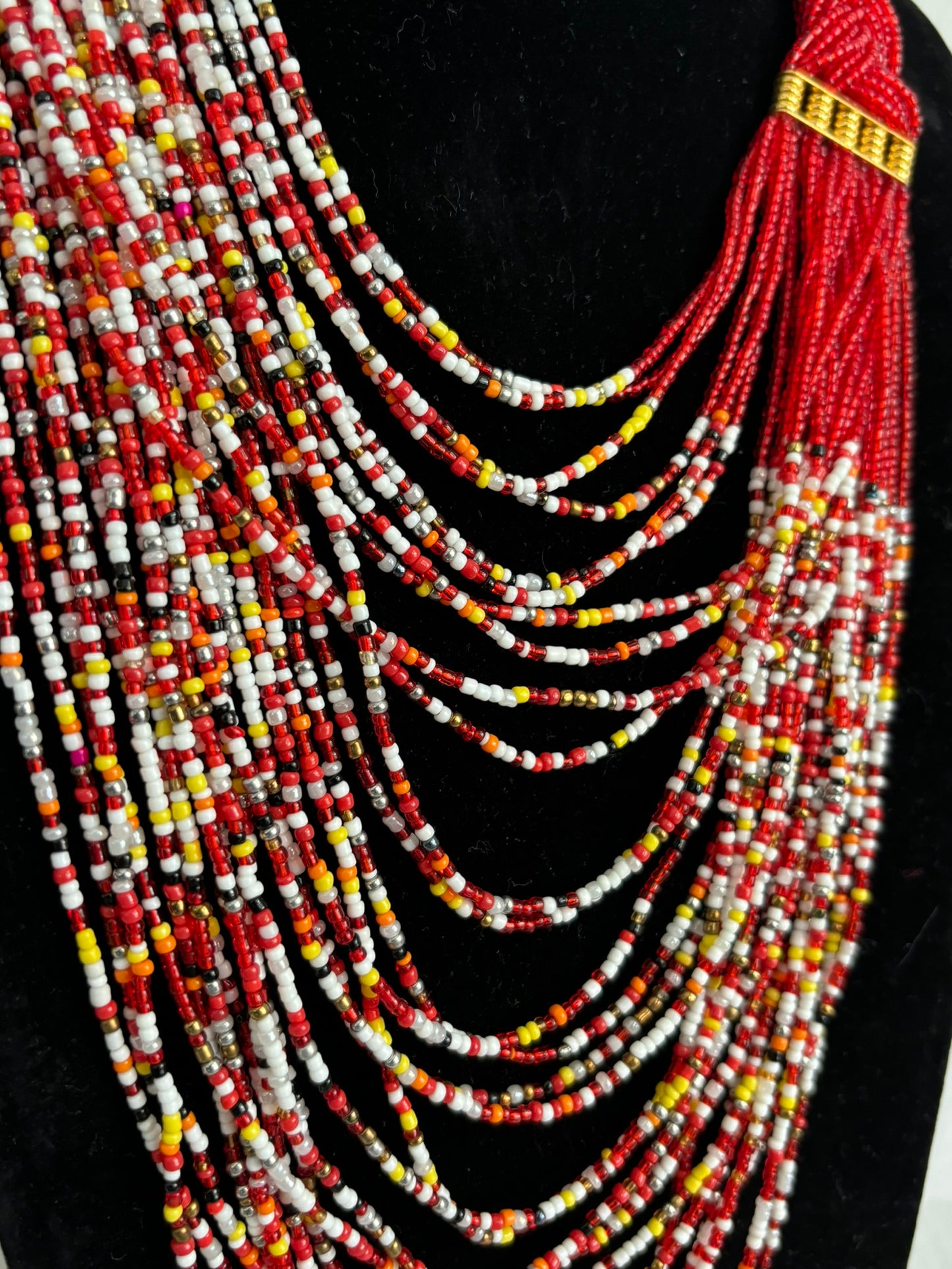 Malaika Red Necklace