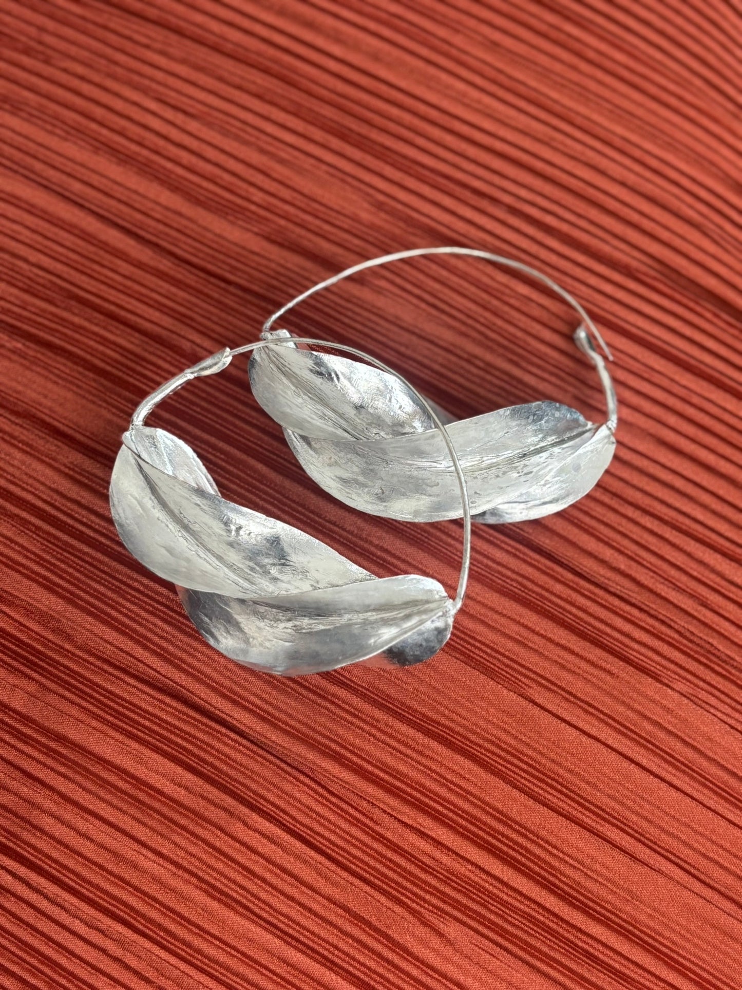 Fulani Silver Earrings