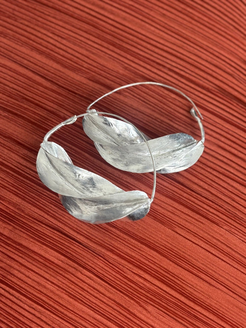 Fulani Silver Earrings