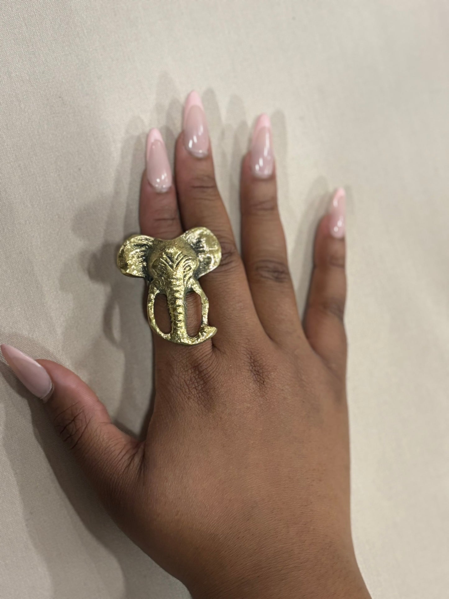 Elephant Statement Ring
