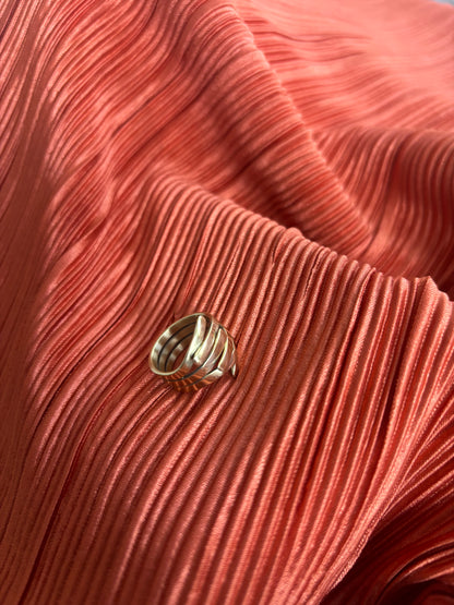 Kivuli Brass Wrap Ring