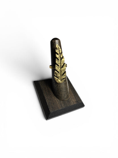Asili Leaf Ring