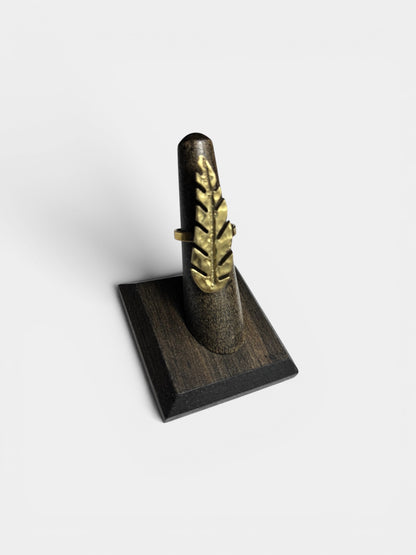 Asili Leaf Ring