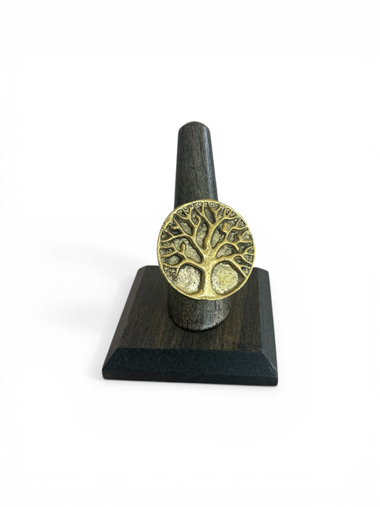 Tree of Life Brass Ring