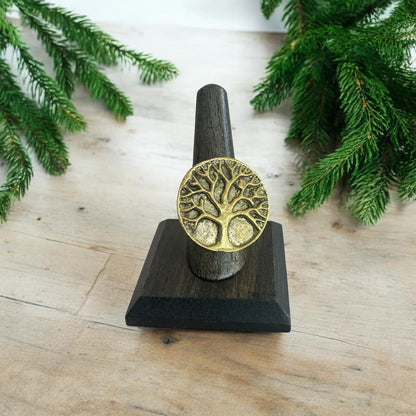 Tree of Life Brass Ring