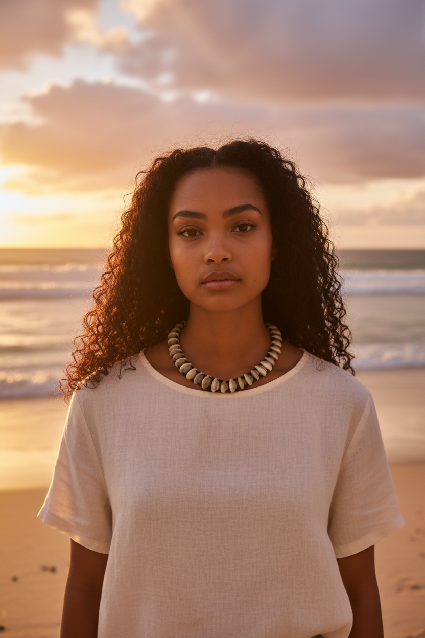 Single Cowrie Shell Necklace