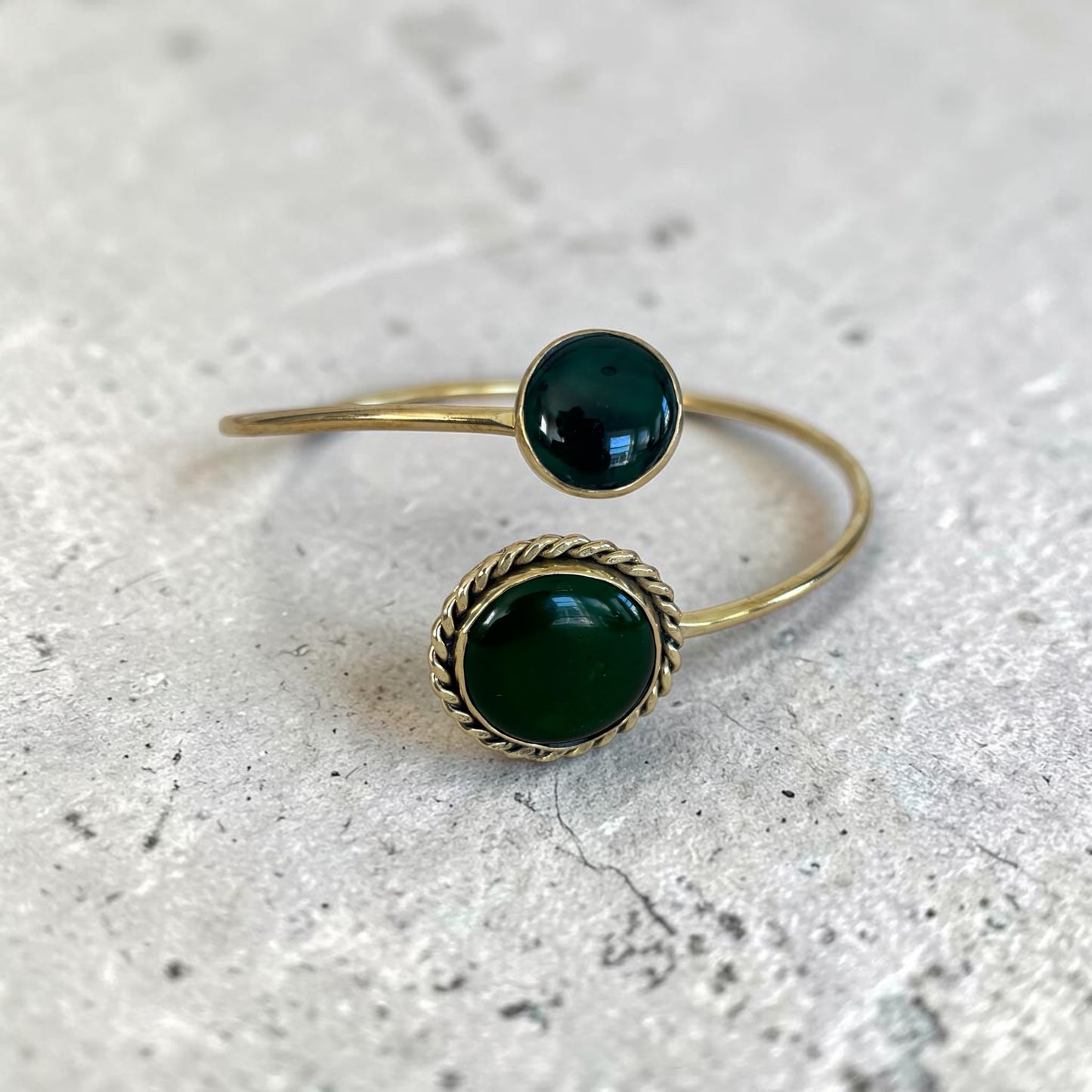Emerald Aura Arm Cuff