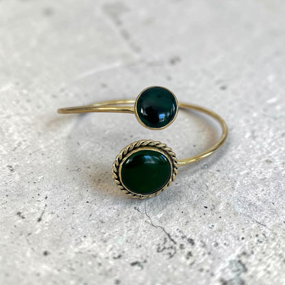 Emerald Aura Arm Cuff