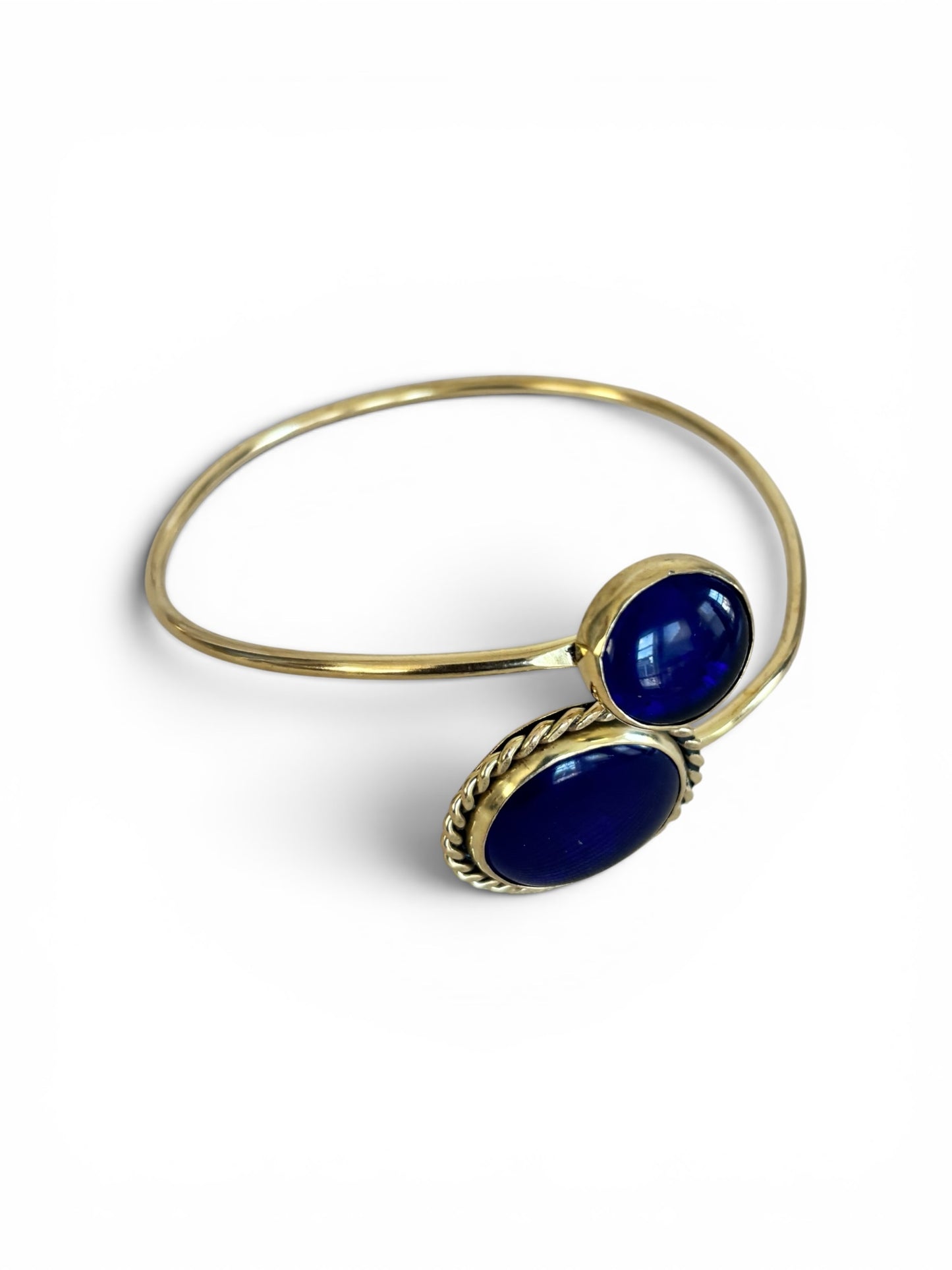 Azure Luxe Arm Cuff
