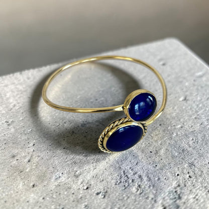 Azure Luxe Arm Cuff