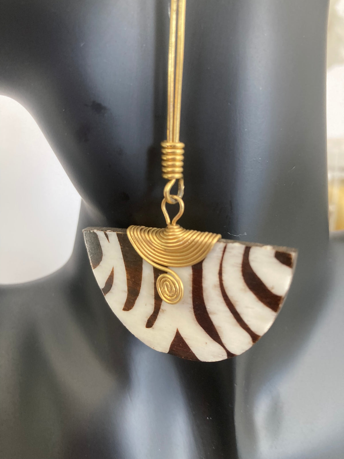 Zebra Refu Earrings