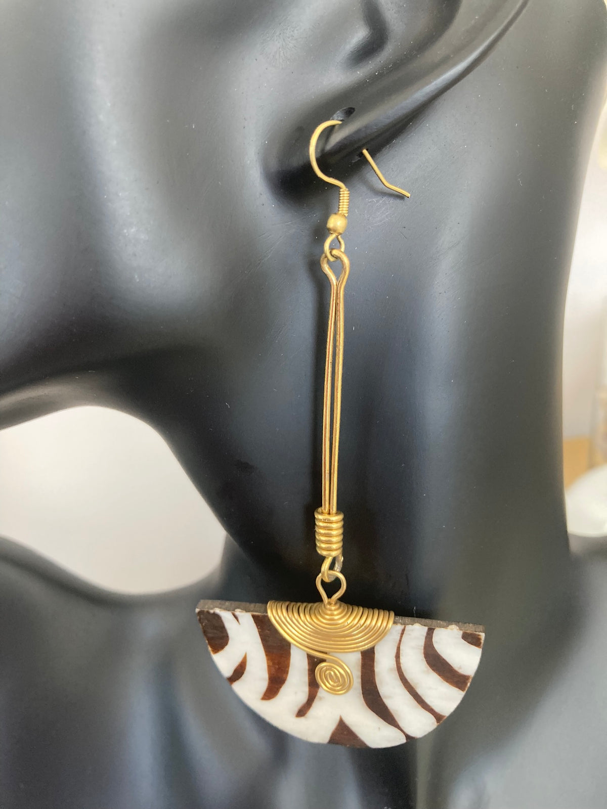Zebra Refu Earrings